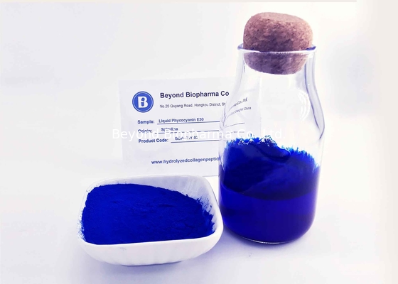 Het blauwe Vloeibare Uittreksel van Spirulina voor Vloeibare Phycocyanin E30 van het Voedselpigment