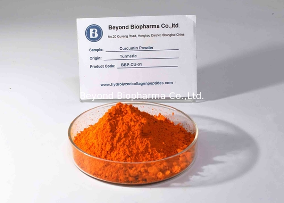 USP-Rang Kristallijn Curcumin Poeder voor Additieven voor levensmiddelen95% Zuiverheid